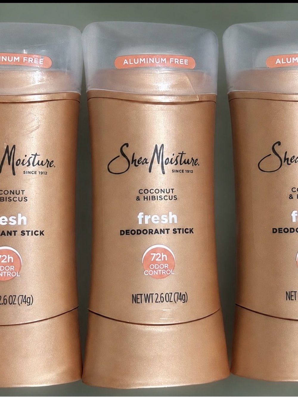 SheaMoisture Deodorant 3-Pack New Full Size